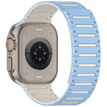 Dây đồng hồ piano hai tông màu mềm mại nhiều màu sắc có nam châm, Dành cho Apple Watch 46mm / 49mm / 45mm / 44mm