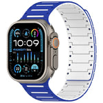 Dây đồng hồ piano hai tông màu mềm mại nhiều màu sắc có nam châm, Dành cho Apple Watch 46mm / 49mm / 45mm / 44mm