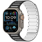 Dây đồng hồ piano hai tông màu mềm mại nhiều màu sắc có nam châm, Dành cho Apple Watch 46mm / 49mm / 45mm / 44mm