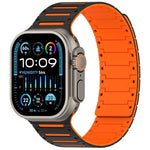 Dây đồng hồ piano hai tông màu mềm mại nhiều màu sắc có nam châm, Dành cho Apple Watch 46mm / 49mm / 45mm / 44mm