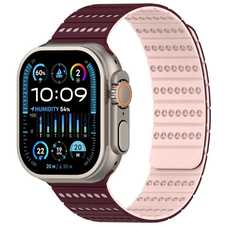 Dây đồng hồ nam châm tổ ong, Dành cho Apple Watch 42mm / 41mm / 40mm / 38mm, Dành cho Apple Watch 46mm / 49mm / 45mm / 44mm