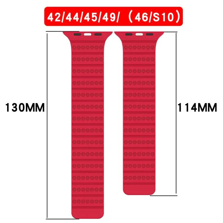 Dây đồng hồ nam châm tổ ong, Dành cho Apple Watch 42mm / 41mm / 40mm / 38mm, Dành cho Apple Watch 46mm / 49mm / 45mm / 44mm