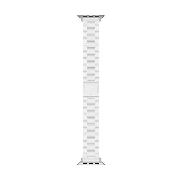 Candy Three-bead Magnetic Buckle PC Watch Band, For Apple Watch 46mm / 49mm / 45mm / 44mm, For Apple Watch 42mm / 41mm / 40mm / 38mm
