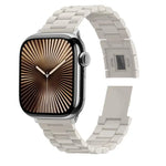 Candy Three-bead Magnetic Buckle PC Watch Band, For Apple Watch 46mm / 49mm / 45mm / 44mm, For Apple Watch 42mm / 41mm / 40mm / 38mm