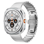 Dây đồng hồ thép không gỉ khóa bướm một hạt, Dành cho Samsung Galaxy Watch Ultra 47mm / Ultra 2025