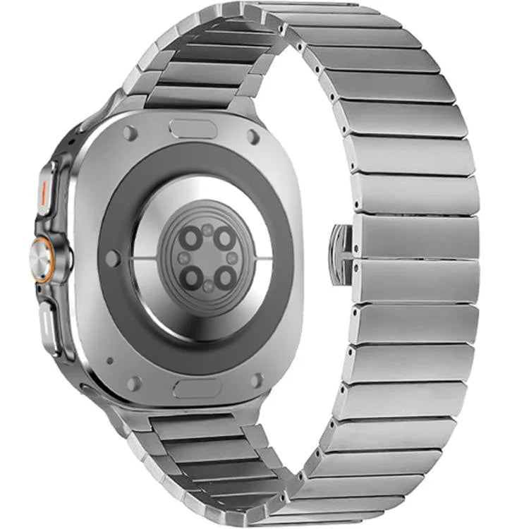 Dây đồng hồ thép không gỉ khóa bướm một hạt, Dành cho Samsung Galaxy Watch Ultra 47mm / Ultra 2025