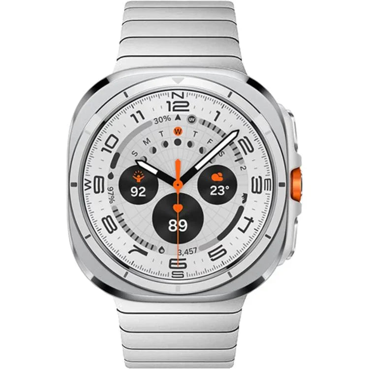 Dây đồng hồ thép không gỉ khóa bướm một hạt, Dành cho Samsung Galaxy Watch Ultra 47mm / Ultra 2025