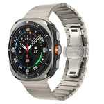 Dây đồng hồ thép không gỉ khóa bướm một hạt, Dành cho Samsung Galaxy Watch Ultra 47mm / Ultra 2025