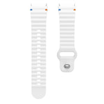 Dây đồng hồ silicone vân sóng khâu mặt trong khóa ngược 20mm, Dành cho Samsung Galaxy Watch 7 40mm / 44mm