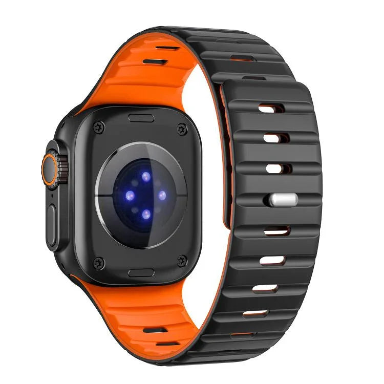 Dây đồng hồ silicone nam châm Norman, Dành cho Apple Watch 46mm / 49mm / 45mm / 44mm, Dành cho Apple Watch 42mm / 41mm / 40mm / 38mm