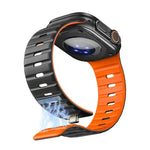 Dây đồng hồ silicone nam châm Norman, Dành cho Apple Watch 46mm / 49mm / 45mm / 44mm, Dành cho Apple Watch 42mm / 41mm / 40mm / 38mm