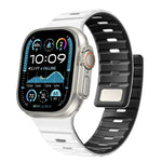 Dây đồng hồ silicone nam châm Norman, Dành cho Apple Watch 46mm / 49mm / 45mm / 44mm, Dành cho Apple Watch 42mm / 41mm / 40mm / 38mm