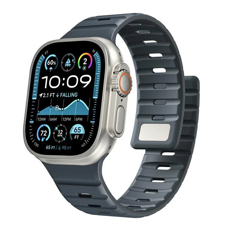 Dây đồng hồ silicone nam châm Norman, Dành cho Apple Watch 46mm / 49mm / 45mm / 44mm, Dành cho Apple Watch 42mm / 41mm / 40mm / 38mm
