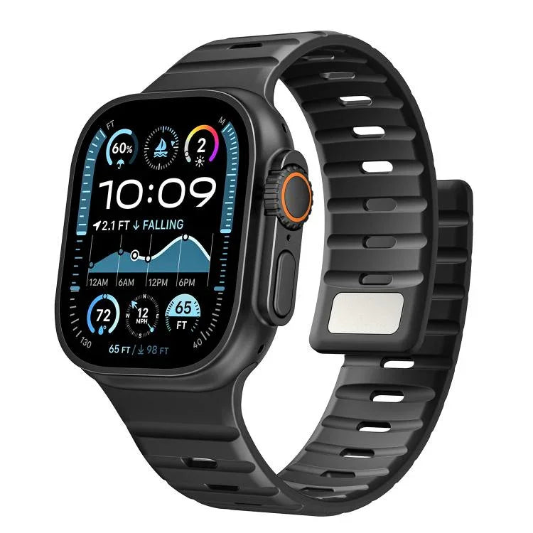 Dây đồng hồ silicone nam châm Norman, Dành cho Apple Watch 46mm / 49mm / 45mm / 44mm, Dành cho Apple Watch 42mm / 41mm / 40mm / 38mm