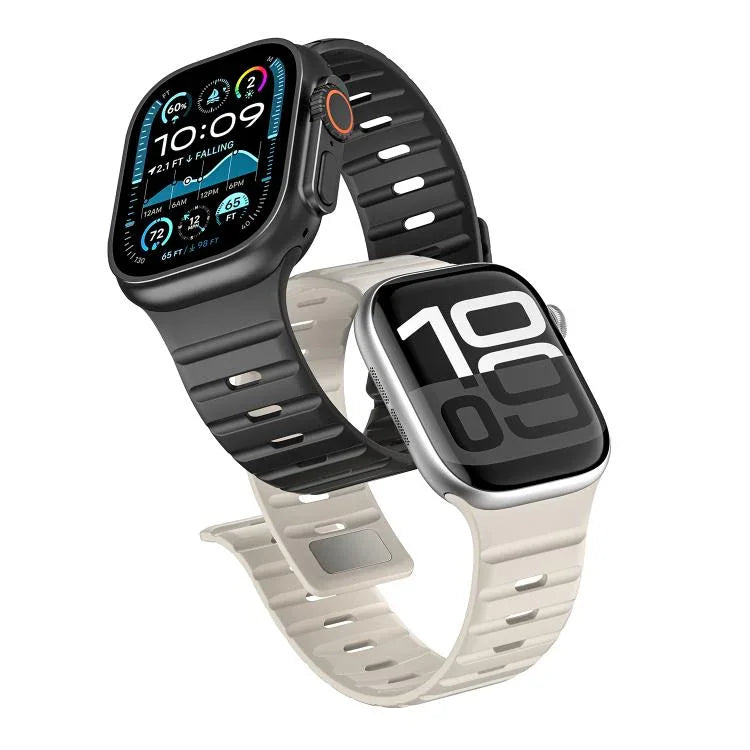 Dây đồng hồ silicone nam châm Norman, Dành cho Apple Watch 46mm / 49mm / 45mm / 44mm, Dành cho Apple Watch 42mm / 41mm / 40mm / 38mm
