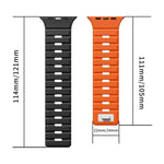 Dây đồng hồ silicone nam châm Norman, Dành cho Apple Watch 46mm / 49mm / 45mm / 44mm, Dành cho Apple Watch 42mm / 41mm / 40mm / 38mm