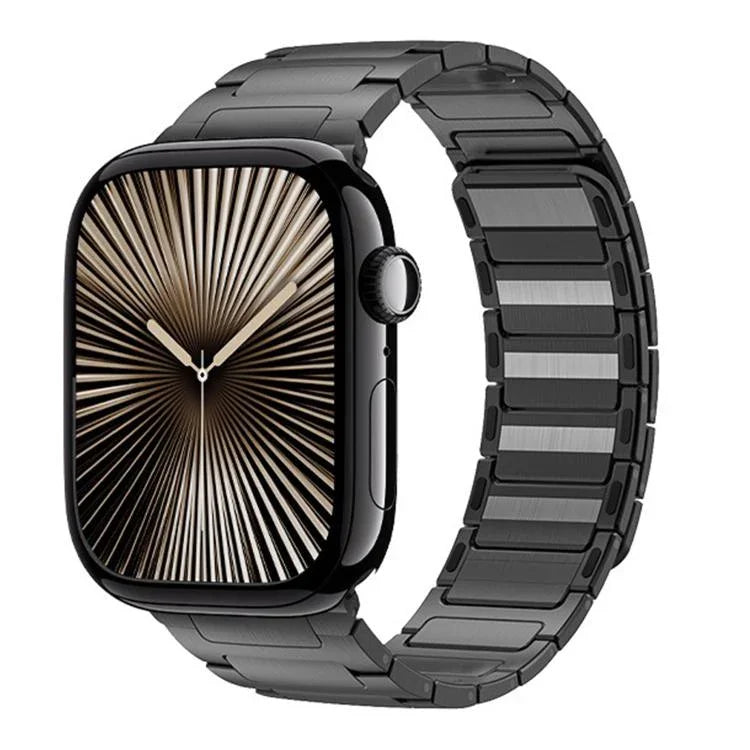 Dây đeo thép không gỉ từ tính kiểu I-Beam, dành cho Apple Watch 46mm / 49mm / 45mm / 44mm, dành cho Apple Watch 42mm / 41mm / 40mm / 38mm