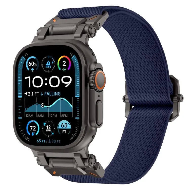 Explorer Polyester Nylon Watch Band, For Apple Watch 46mm / 49mm / 45mm / 44mm