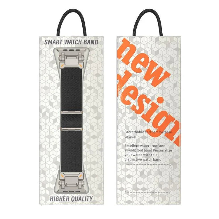 Explorer Polyester Nylon Watch Band, For Apple Watch 46mm / 49mm / 45mm / 44mm