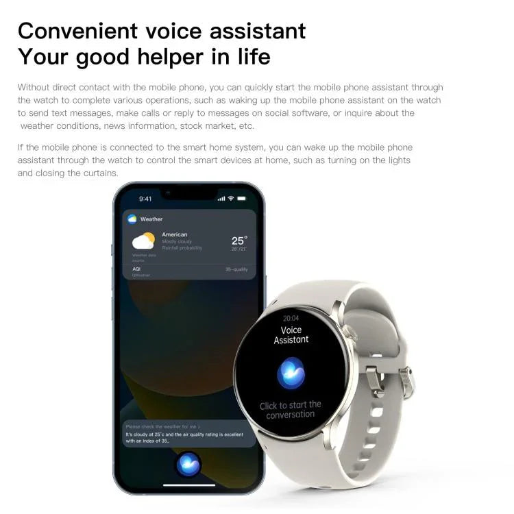 Sense 6 Màn hình AMOLED 1.43 inch Chống nước IP68 Đồng hồ thông minh gọi Bluetooth Hỗ trợ theo dõi sức khỏe