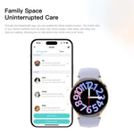 Sense 6 Màn hình AMOLED 1.43 inch Chống nước IP68 Đồng hồ thông minh gọi Bluetooth Hỗ trợ theo dõi sức khỏe