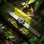 Dây đeo đồng hồ silicone nam châm vảy rồng thép, dành cho Apple Watch 46mm / 49mm / 45mm / 44mm