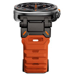 Dây đồng hồ đầu kim loại Explorer cao su flo, Dành cho Samsung Galaxy Watch Ultra 47mm / Ultra 2025
