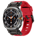 Dây đồng hồ đầu kim loại Explorer cao su flo, Dành cho Samsung Galaxy Watch Ultra 47mm / Ultra 2025