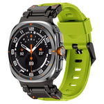 Dây đồng hồ đầu kim loại Explorer cao su flo, Dành cho Samsung Galaxy Watch Ultra 47mm / Ultra 2025
