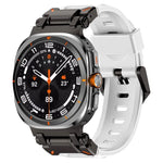 Dây đồng hồ đầu kim loại Explorer cao su flo, Dành cho Samsung Galaxy Watch Ultra 47mm / Ultra 2025