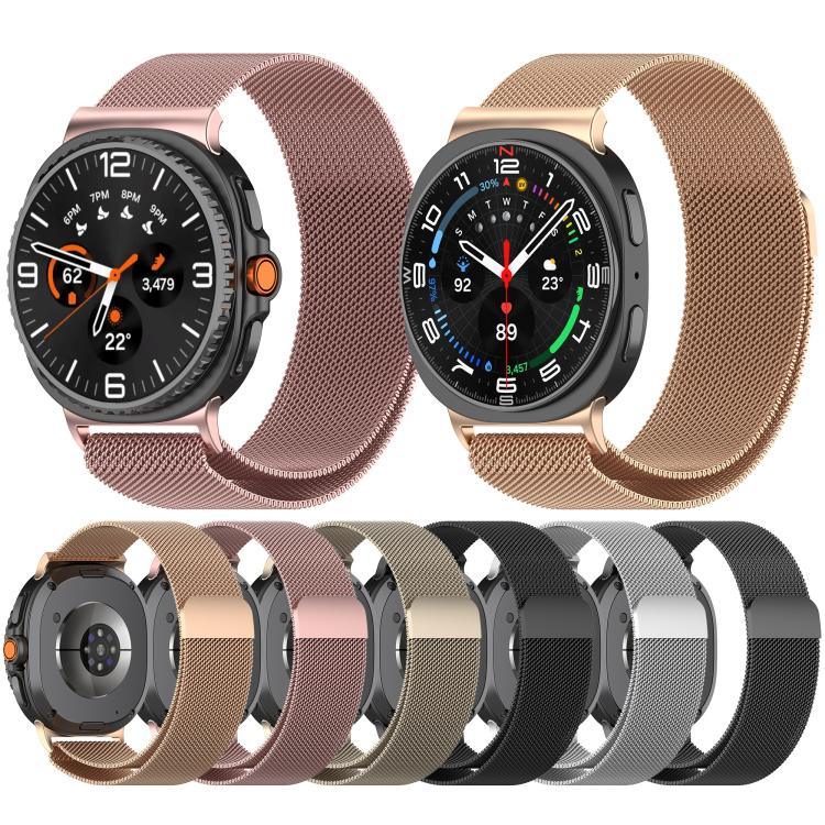 Dây Đồng Hồ Thép Không Gỉ Từ Tính Milan, Dành Cho Samsung Galaxy Watch8 / Watch8 Classic
