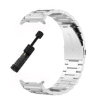 Dây đồng hồ thép không gỉ ba hạt kèm dụng cụ tháo, dành cho Samsung Galaxy Watch8 / Watch8 Classic