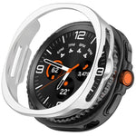 Ốp đồng hồ PC rỗng nửa che phủ, dành cho Samsung Galaxy Watch8 Classic 46mm, dành cho Samsung Galaxy Watch 8 44mm, dành cho Samsung Galaxy Watch 8 40mm
