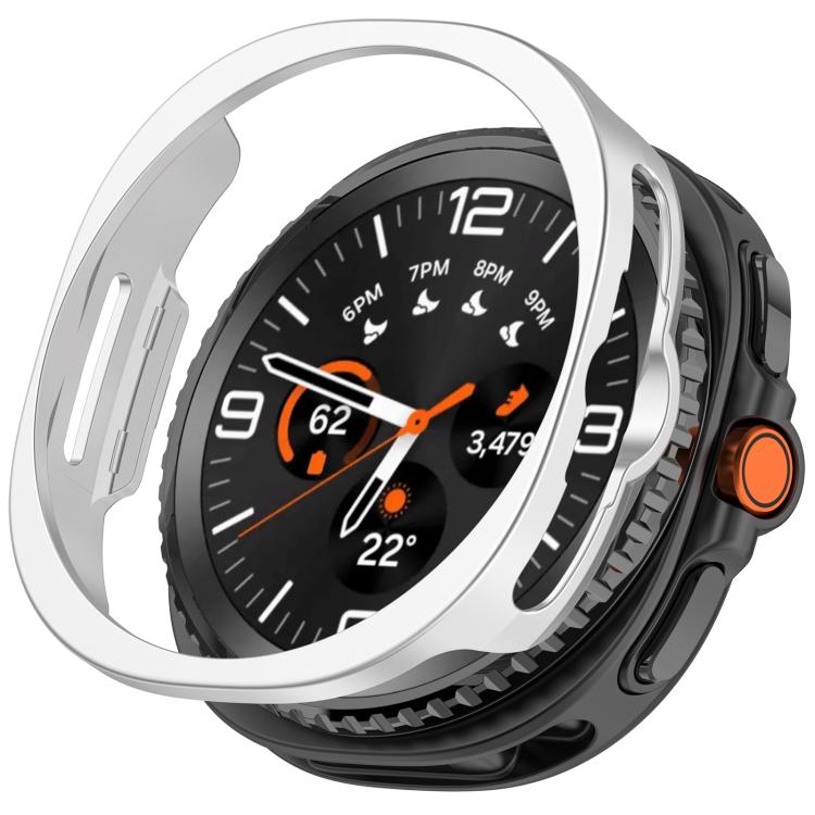 Ốp đồng hồ PC rỗng nửa che phủ, dành cho Samsung Galaxy Watch8 Classic 46mm, dành cho Samsung Galaxy Watch 8 44mm, dành cho Samsung Galaxy Watch 8 40mm