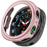 Ốp đồng hồ PC rỗng nửa che phủ, dành cho Samsung Galaxy Watch8 Classic 46mm, dành cho Samsung Galaxy Watch 8 44mm, dành cho Samsung Galaxy Watch 8 40mm