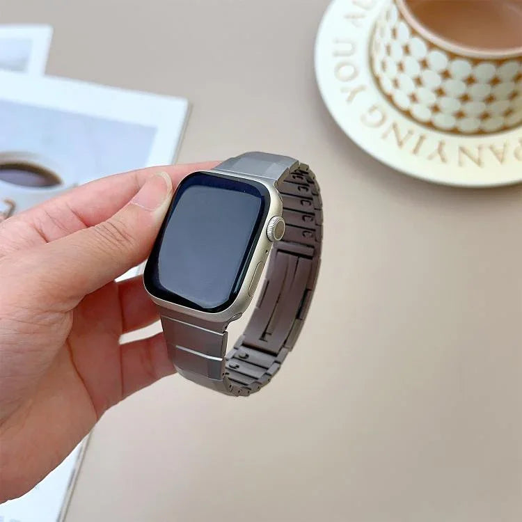 Dây đeo đồng hồ thép không gỉ tháo rời bên cong, dành cho Apple Watch 46mm / 49mm / 45mm / 44mm, dành cho Apple Watch 42mm / 41mm / 40mm / 38mm