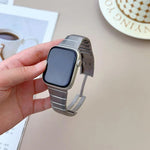 Dây đeo đồng hồ thép không gỉ tháo rời bên cong, dành cho Apple Watch 46mm / 49mm / 45mm / 44mm, dành cho Apple Watch 42mm / 41mm / 40mm / 38mm