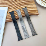 Dây đeo đồng hồ thép không gỉ tháo rời bên cong, dành cho Apple Watch 46mm / 49mm / 45mm / 44mm, dành cho Apple Watch 42mm / 41mm / 40mm / 38mm