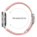 Dây đồng hồ da khóa lưng rùa bạc họa tiết vân vải vải liễu, dành cho Samsung Galaxy Watch 7 40 / 44mm