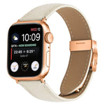 Dây đeo đồng hồ da khóa lưng rùa vàng hồng họa tiết vân vải quả vải, dành cho Apple Watch 46mm / 49mm / 45mm / 44mm, dành cho Apple Watch 42mm / 41mm / 40mm / 38mm