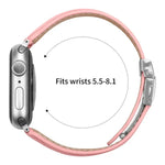 Dây đeo đồng hồ da khóa lưng rùa bạc họa tiết vân vải quả vải, dành cho Apple Watch 46mm / 49mm / 45mm / 44mm, dành cho Apple Watch 42mm / 41mm / 40mm / 38mm