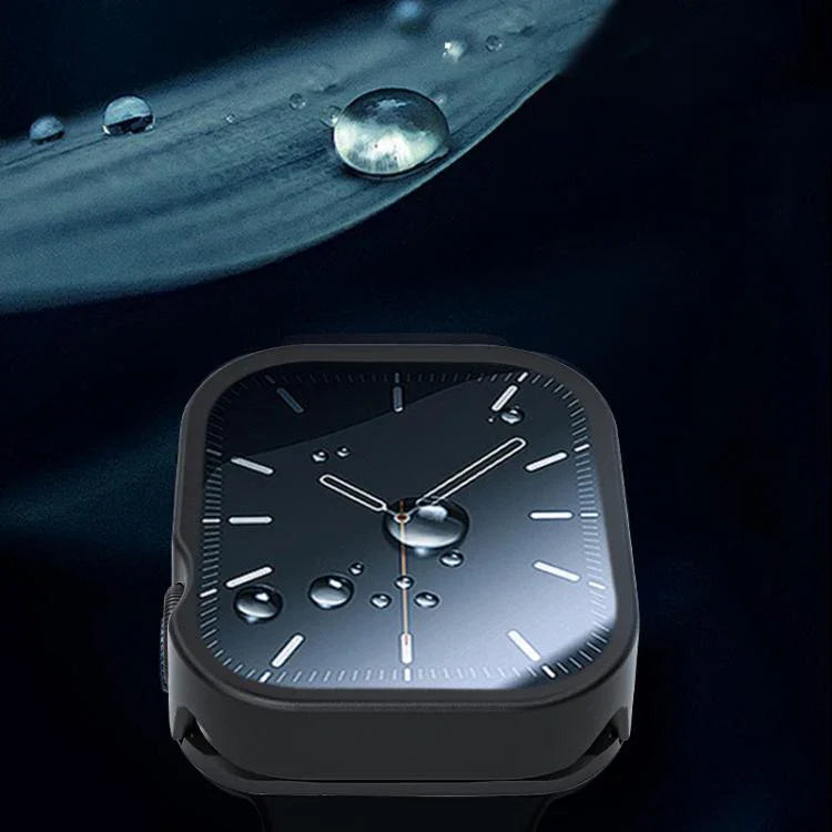 Ốp đồng hồ nhôm tích hợp kính cường lực, dành cho Apple Watch Series 11 / 10 46mm