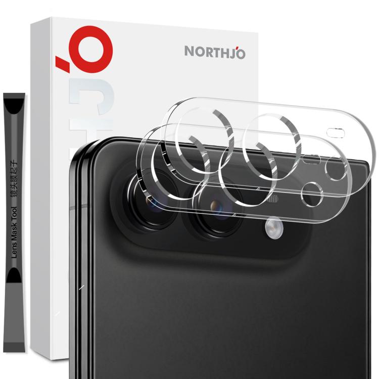 2pcs NORTHJO Camera Lens Protector 3D HD Tempered Glass Film, For iPhone Duo, For iPhone 18 Pro, For iPhone 18 Pro Max, For iPhone 17 Pro Max, For iPhone 17 Pro, For iPhone 17, For iPhone Air