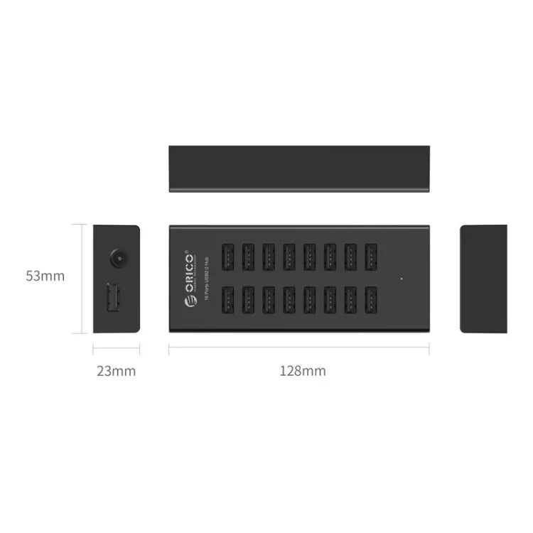 ORICO H1613-U2 Bộ chia USB2.0 16 cổng, H1613-U2