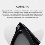 Kính thông minh M01, có camera HD, Hỗ trợ gọi Bluetooth, Dịch thuật thông minh AI