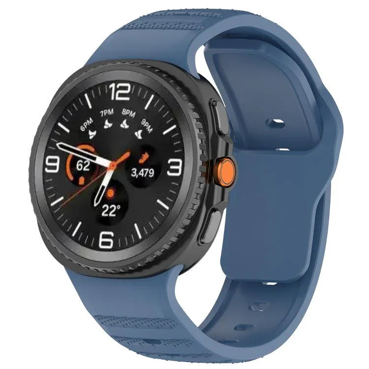 Dot Pattern Release Buckle Silicone Watch Band, For Samsung Galaxy Watch8 / Watch8 Classic