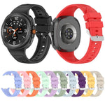Dây đồng hồ silicone họa tiết pha lê băng, dành cho Samsung Galaxy Watch8 / Watch8 Classic