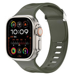 Explorer Silicone Watch Band, For Apple Watch 46mm / 49mm / 45mm / 44mm