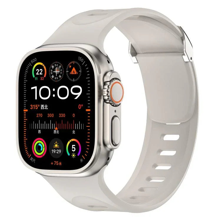Explorer Silicone Watch Band, For Apple Watch 46mm / 49mm / 45mm / 44mm