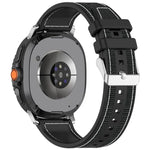 Dây đồng hồ silicone bện nylon lai, dành cho Samsung Galaxy Watch8 / Watch8 Classic